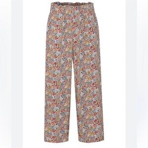 NWOT Colorful Floral Wide Leg Women's Pants